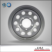5 Lug 5.5x15 Car Rims Wheels in Silver Color